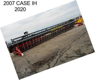 2007 CASE IH 2020