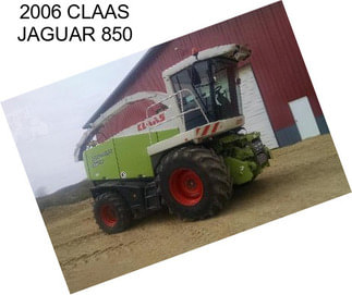 2006 CLAAS JAGUAR 850