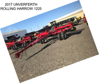 2017 UNVERFERTH ROLLING HARROW 1225