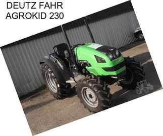 DEUTZ FAHR AGROKID 230