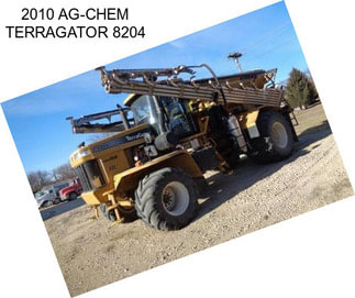 2010 AG-CHEM TERRAGATOR 8204