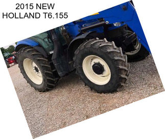 2015 NEW HOLLAND T6.155