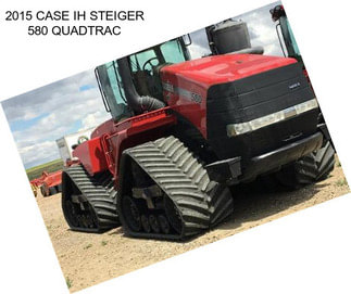 2015 CASE IH STEIGER 580 QUADTRAC