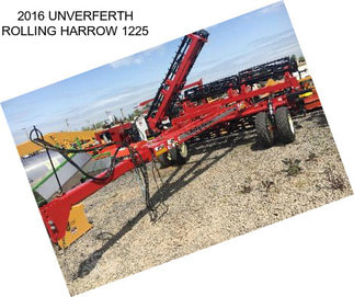 2016 UNVERFERTH ROLLING HARROW 1225