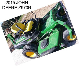 2015 JOHN DEERE Z970R