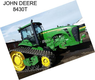 JOHN DEERE 8430T