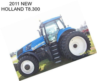2011 NEW HOLLAND T8.300