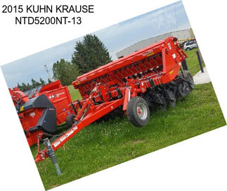 2015 KUHN KRAUSE NTD5200NT-13