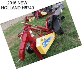 2016 NEW HOLLAND H6740