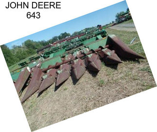 JOHN DEERE 643