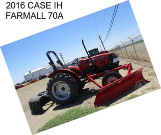 2016 CASE IH FARMALL 70A