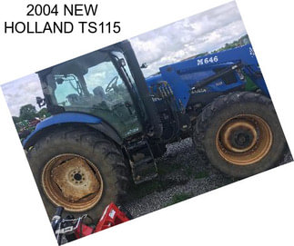 2004 NEW HOLLAND TS115