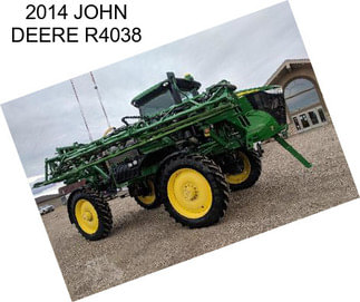 2014 JOHN DEERE R4038