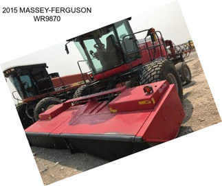 2015 MASSEY-FERGUSON WR9870