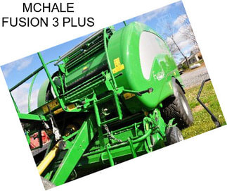 MCHALE FUSION 3 PLUS