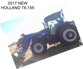 2017 NEW HOLLAND T6.155