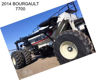 2014 BOURGAULT 7700