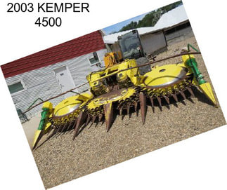 2003 KEMPER 4500