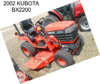 2002 KUBOTA BX2200