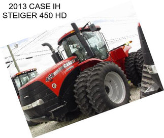 2013 CASE IH STEIGER 450 HD