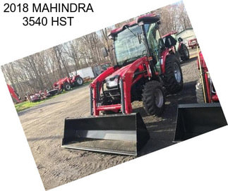 2018 MAHINDRA 3540 HST