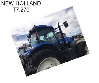 NEW HOLLAND T7.270