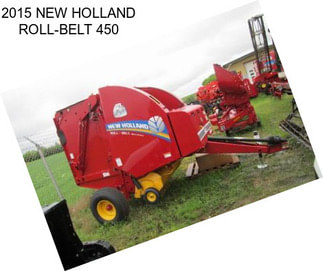 2015 NEW HOLLAND ROLL-BELT 450