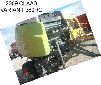 2009 CLAAS VARIANT 380RC