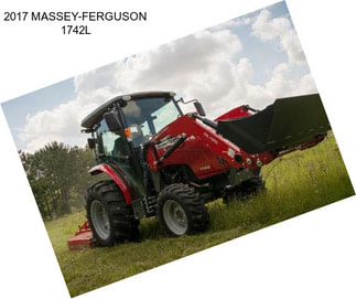 2017 MASSEY-FERGUSON 1742L