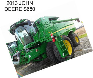 2013 JOHN DEERE S680