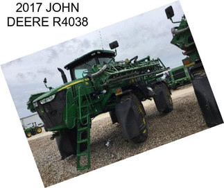 2017 JOHN DEERE R4038