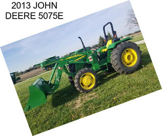 2013 JOHN DEERE 5075E