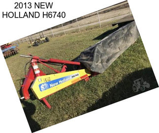 2013 NEW HOLLAND H6740