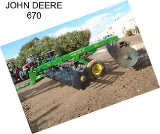 JOHN DEERE 670