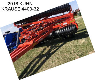 2018 KUHN KRAUSE 4400-32