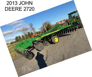 2013 JOHN DEERE 2720