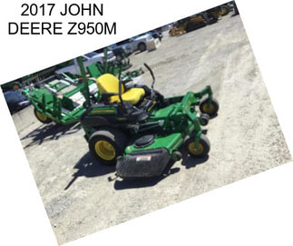 2017 JOHN DEERE Z950M