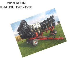 2018 KUHN KRAUSE 1205-1230