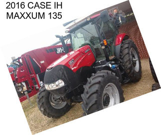 2016 CASE IH MAXXUM 135