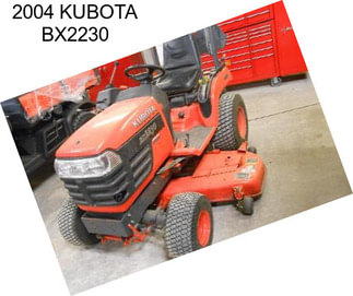 2004 KUBOTA BX2230