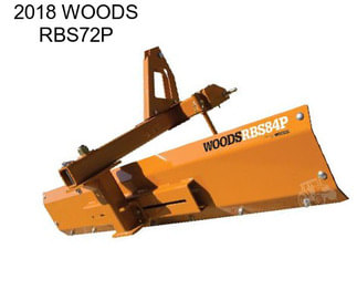 2018 WOODS RBS72P