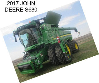 2017 JOHN DEERE S680