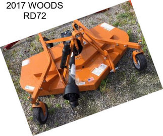 2017 WOODS RD72