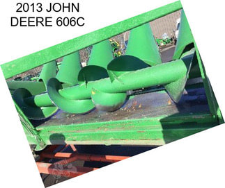 2013 JOHN DEERE 606C