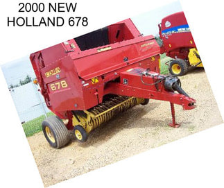 2000 NEW HOLLAND 678