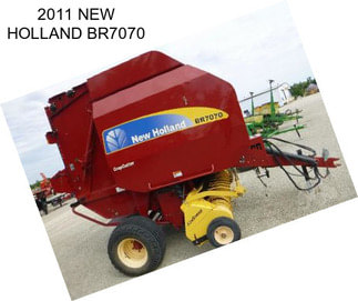 2011 NEW HOLLAND BR7070