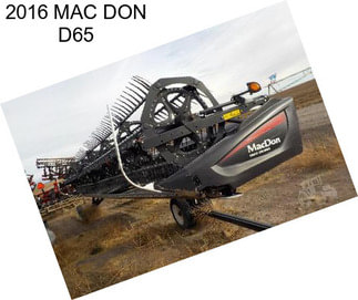 2016 MAC DON D65