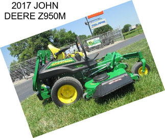 2017 JOHN DEERE Z950M