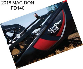 2018 MAC DON FD140