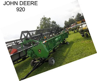 JOHN DEERE 920